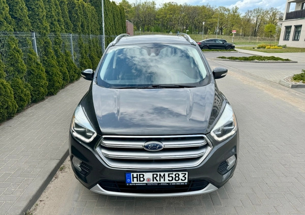 Ford Escape cena 63900 przebieg: 142350, rok produkcji 2017 z Mońki małe 137